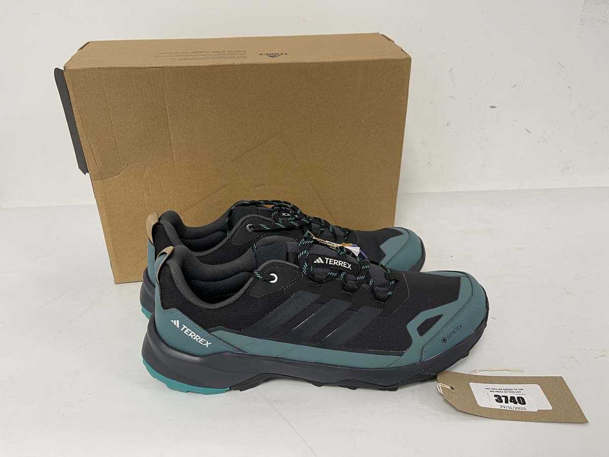 Lot 3740 - Adidas terrex skychaser AX5 GTX trainers in...