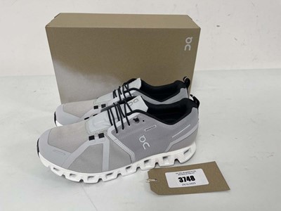 Lot 3748 - On Cloud Running cloud 5 waterproof trainers...