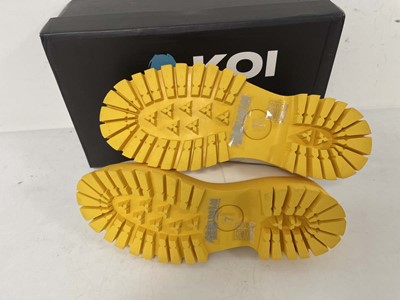 Lot 3749 - Koi X Hatsune Miku rin & len chunky mary janes...