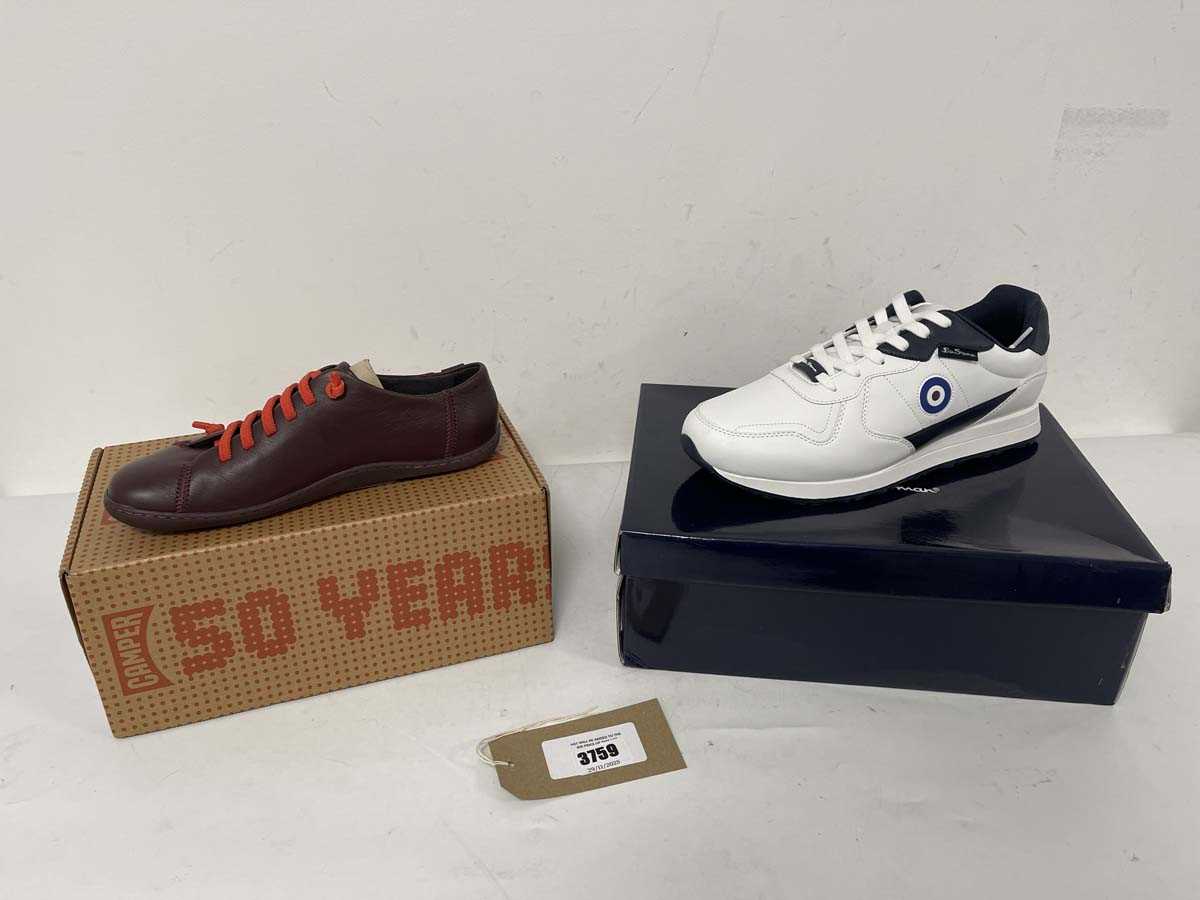 Lot 3759 - 2x Boxed pairs of trainers to include Camper...