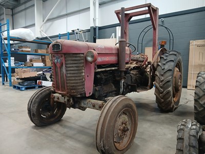 Lot 4141 - 1963 Massey Ferguson 65 diesel tractor with...