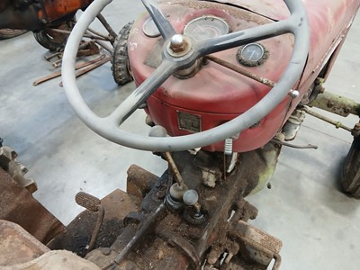 Lot 4141 - 1963 Massey Ferguson 65 diesel tractor with...