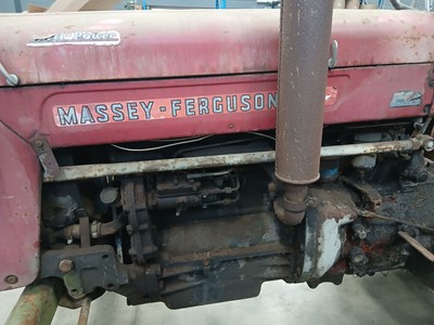 Lot 4141 - 1963 Massey Ferguson 65 diesel tractor with...