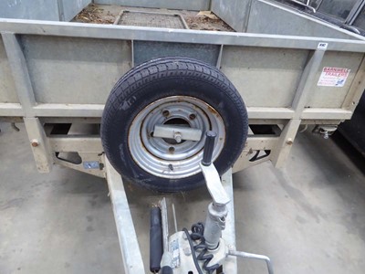 Lot 4147 - Ifor WIlliams twin axle 10ft x 5.5ft trailer...