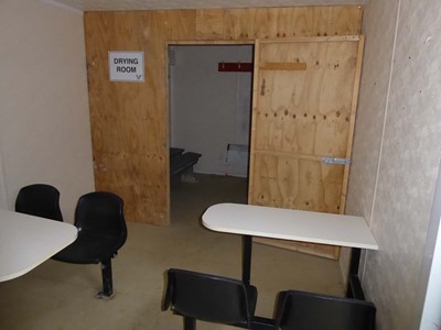 Lot 4013 - 32ft x 10ft Alsim Eco grey steel site canteen...