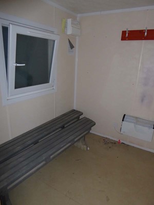 Lot 4013 - 32ft x 10ft Alsim Eco grey steel site canteen...