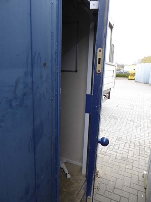 Lot 4014 - 32ft x 10ft Alsim Eco blue steel site canteen...