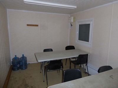 Lot 4015 - 32ft x 10ft Alsim Eco grey steel site canteen...