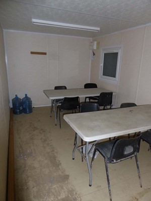 Lot 4015 - 32ft x 10ft Alsim Eco grey steel site canteen...