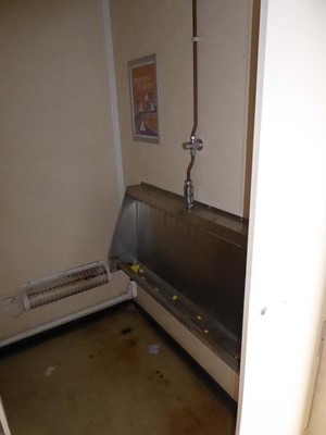 Lot 4018 - 24ft x 9ft Alsim Eco grey steel site toilet...