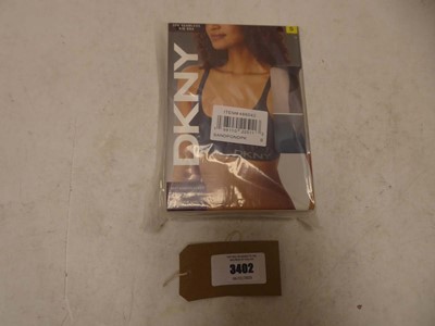 Lot 3402 - Approximately x15 DKNY 2-pack seamless rib bra...