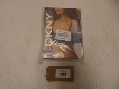 Lot 3403 - Approximately x15 DKNY 2-pack seamless rib bra...