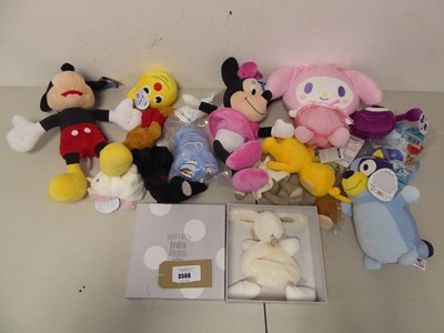 Lot 3508 - An assortment of children's soft toys