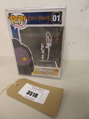Lot 3518 - Boxed Funko Pop! Lord of The Rings 'Uruk-Hai'...
