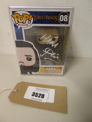 Lot 3520 - Boxed Funko Pop! Lord of The Rings 'Hama'...