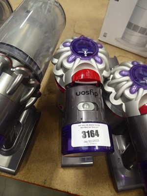 Lot 3164 - Dyson V8 hand held vacuum cleaner with pole...