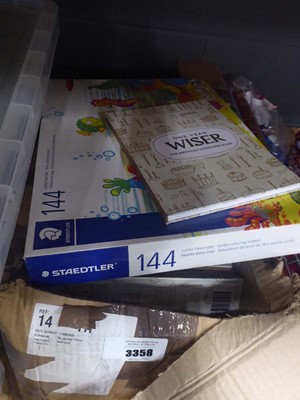 Lot 3358 - Box of "1 year Wiser" birthday books,...