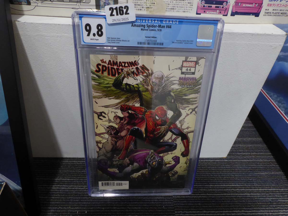 Lot 2162 - 9.8 graded copy of the Marvel comic Amazing