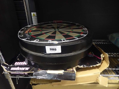 Lot 3615 - 4 Unicorn Eclipse Pro dart boards