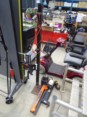 Lot 4313 - Swing lift MWL max lift 100KG, van lift with...