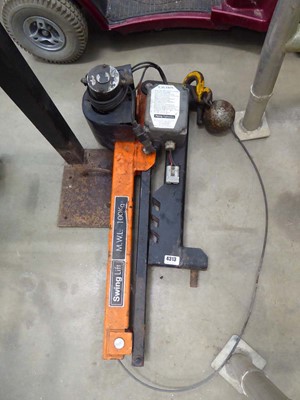 Lot 4313 - Swing lift MWL max lift 100KG, van lift with...