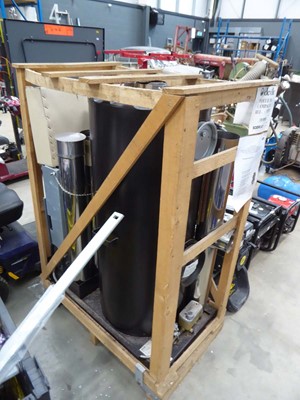 Lot 4338 - Deville multi fuel heater, model 40216 with...
