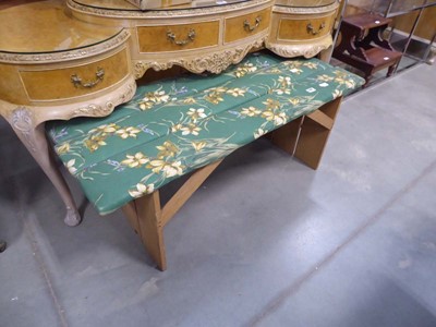 Lot 5146 - Three upholstered benches