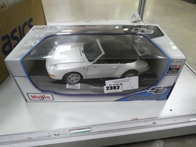 Lot 2362 - Maisto Diecast Porsche 911 model in box
