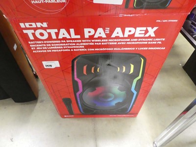 Lot 2478 - Total PA PA Speaker, boxed