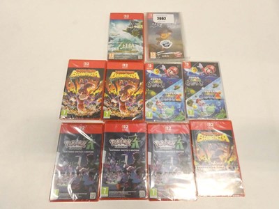 Lot 2002 - 10x Nintendo Switch games