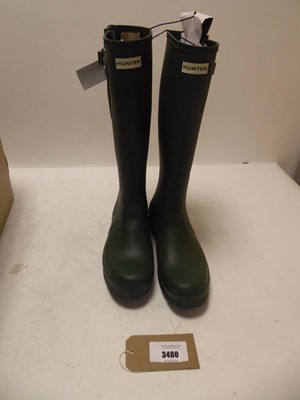 Lot 3460 - Hunter Wellies in Hunter green size UK11