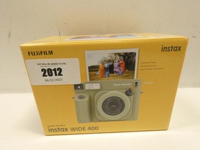 Lot 2012 - Fujifilm Instax Wide 400 instant camera, boxed
