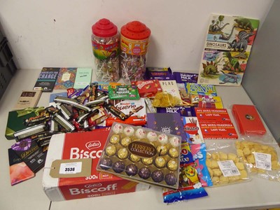 Lot 3536 - An assortment of various confectionary,...