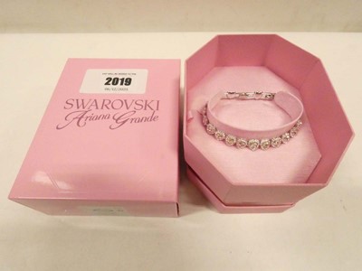 Lot 2019 - Swarovski Ariana Grande Silver Crystal Heart...