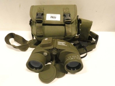 Lot 2027 - Pair of Uscamel 10x50WA binoculars with case