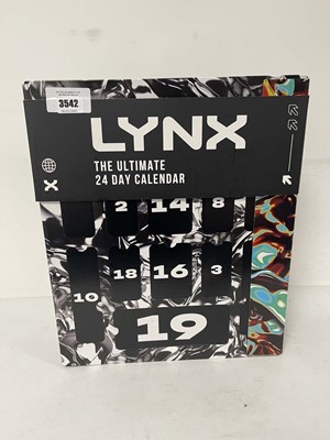 Lot 3542 - Lynx the ultimate 24 day advent calendar