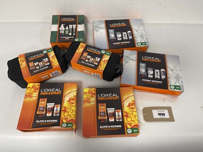 Lot 3558 - 7x Various L'Oreal men toiletry gift sets