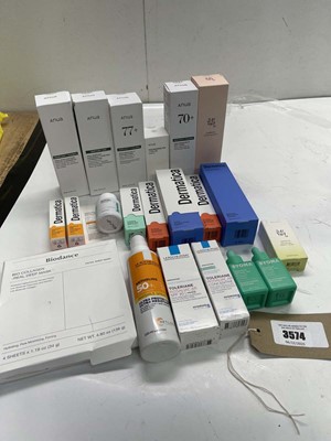 Lot 3574 - Selection of branded cosmetics to include Anua,...