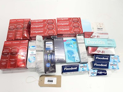 Lot 3580 - Selection of various dental related products