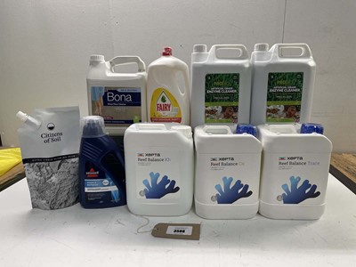 Lot 3588 - 9x Large liquids to include artificial grass...