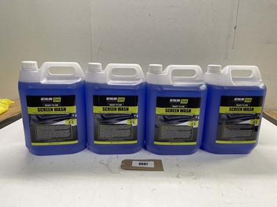 Lot 3591 - 4x 5 Litre containers of Di5 Detailing ready...