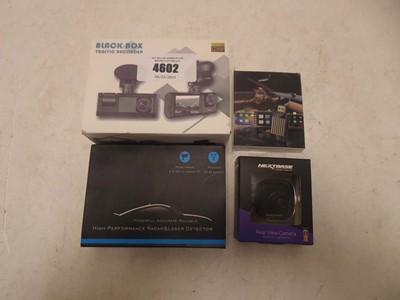 Lot 4602 - Selection of car gadgets to include a Nextbase...