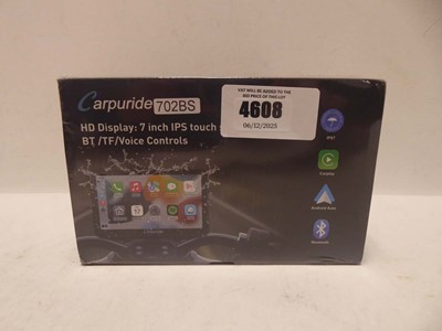 Lot 4608 - Carpuride 702BS HD display 7 inch navigator
