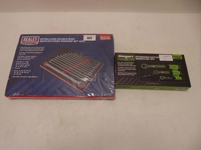 Lot 4613 - Sealey Premier 13pc extra long double ring...