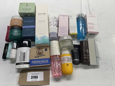 Lot 3705 - Selection of cosmetics to include Elemis,...