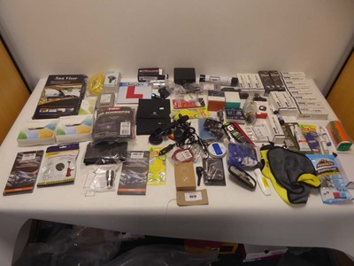 Lot 4619 - Selection of car cleaning and accessories to...