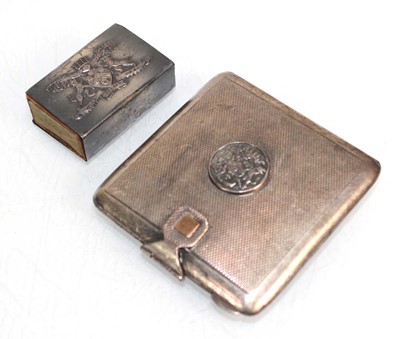 Lot 209 - A silver, parcel gilt and engine turned...