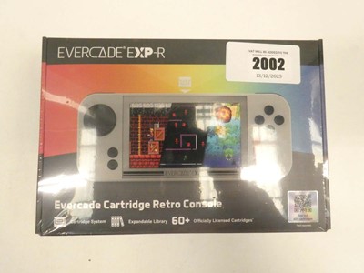 Lot 2002 - Evercade EXP-R retro handheld cartridge...