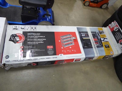 Lot 4074 - GorillaRack industrial four tiered storage...