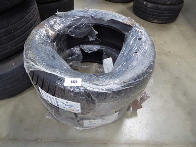 Lot 4078 - Two Nankang cross seasons 235/55R17 tyres